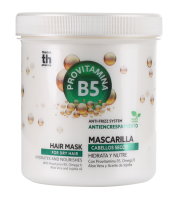 Mascarilla efecto anti-frizz Provitamina B5, Omega 9, Aloe Vera y aceite de Jojoba 